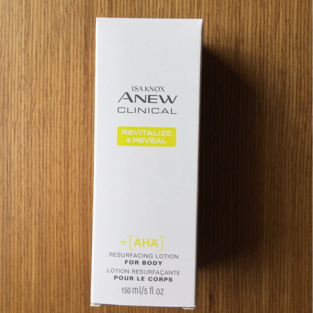 Fabulous Avon ANEW Revitalize and Reveal AHA Body Lotion